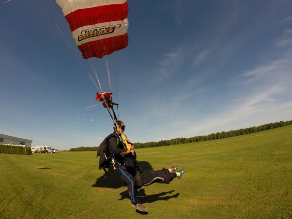 Parachutisme adrenaline tandem