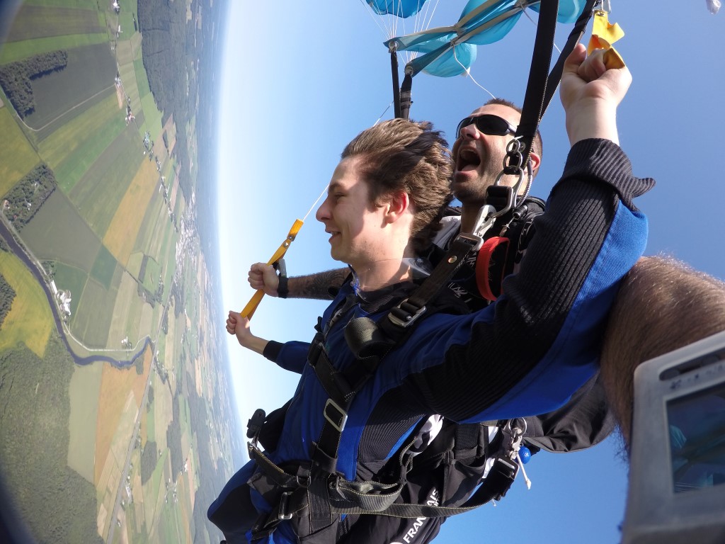 Parachutisme adrenaline tandem